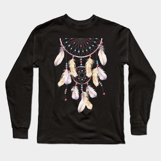 See you in your dream tonight Mandala Long Sleeve T-Shirt by Adele